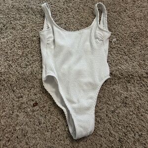 white one piece!!